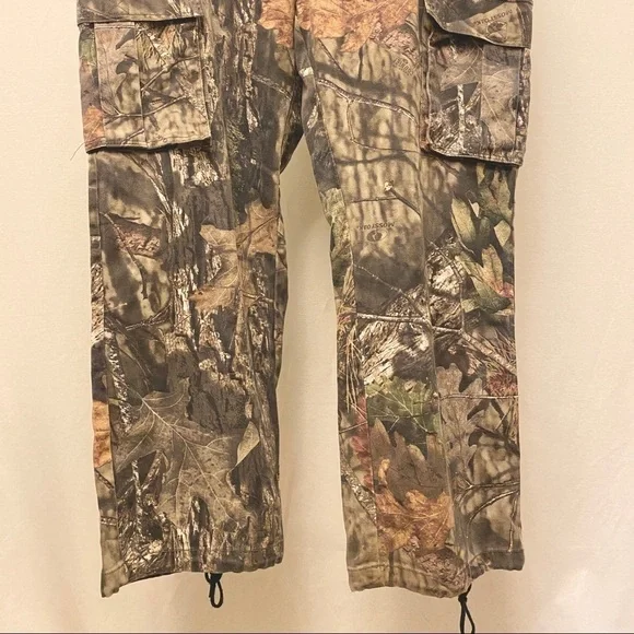 Mossy Oak Cargo Camo Mens Pants XXL (44-46) Walking Hiking Fishing Hunting Sport - Picture 4 of 12